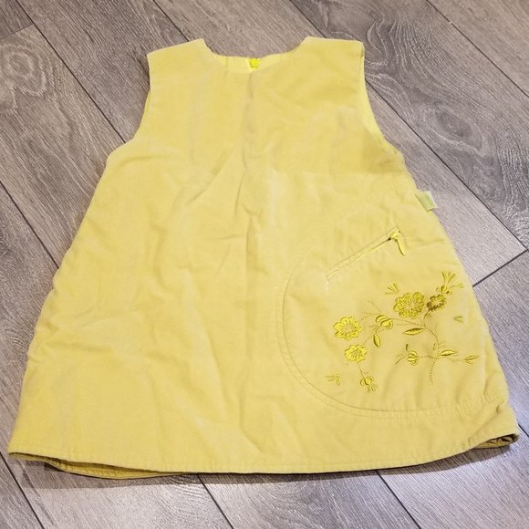 Kenzo Other - Kenzo Mustard Baby Jungle Dress 18mo